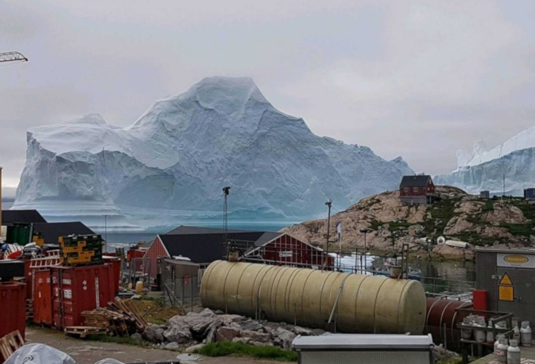 Aisberg în Groenlanda