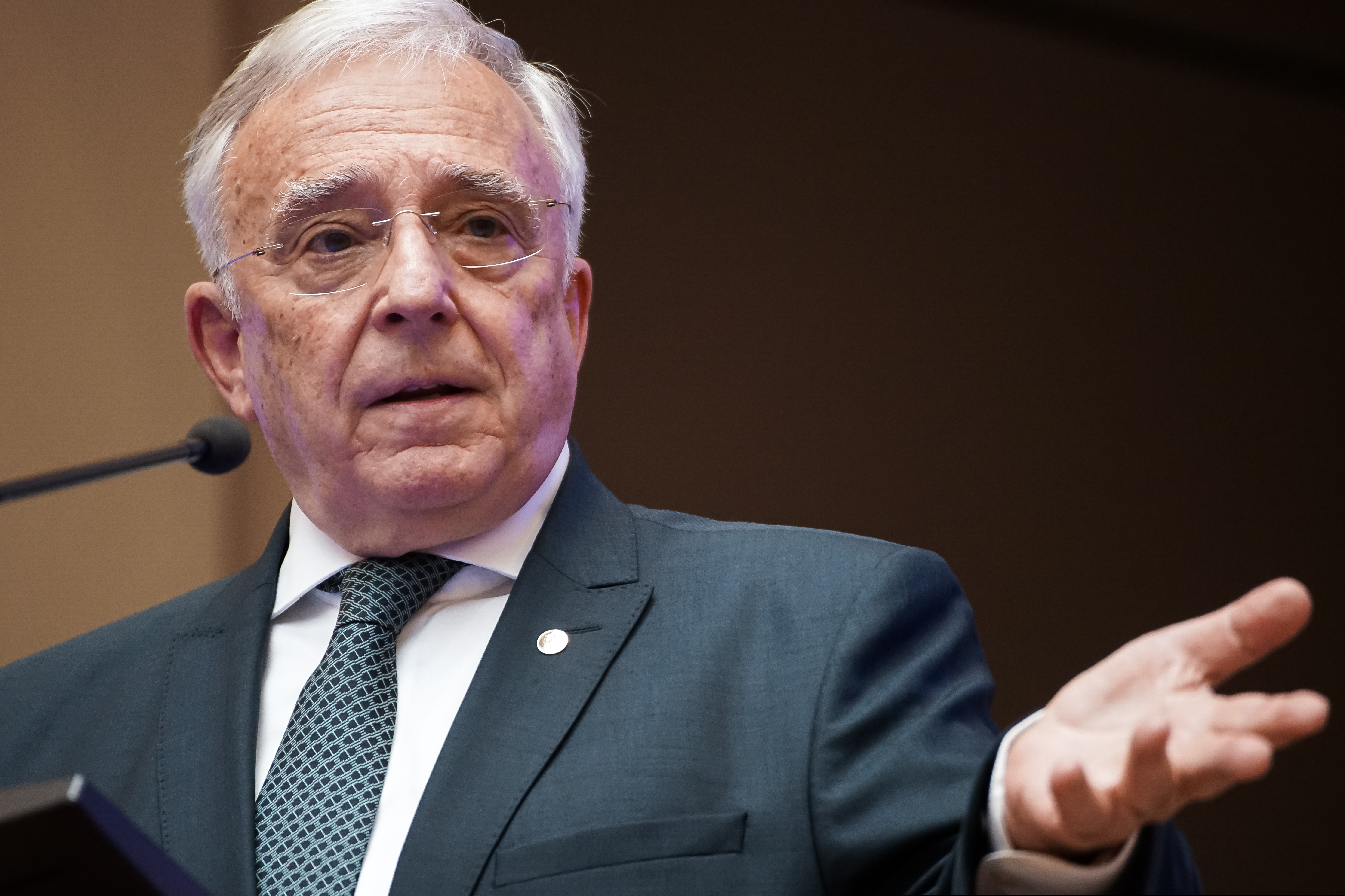 Bucharest,,Romania,-,July,07,,2021:,Bnr,Governor,Mugur,Isarescu