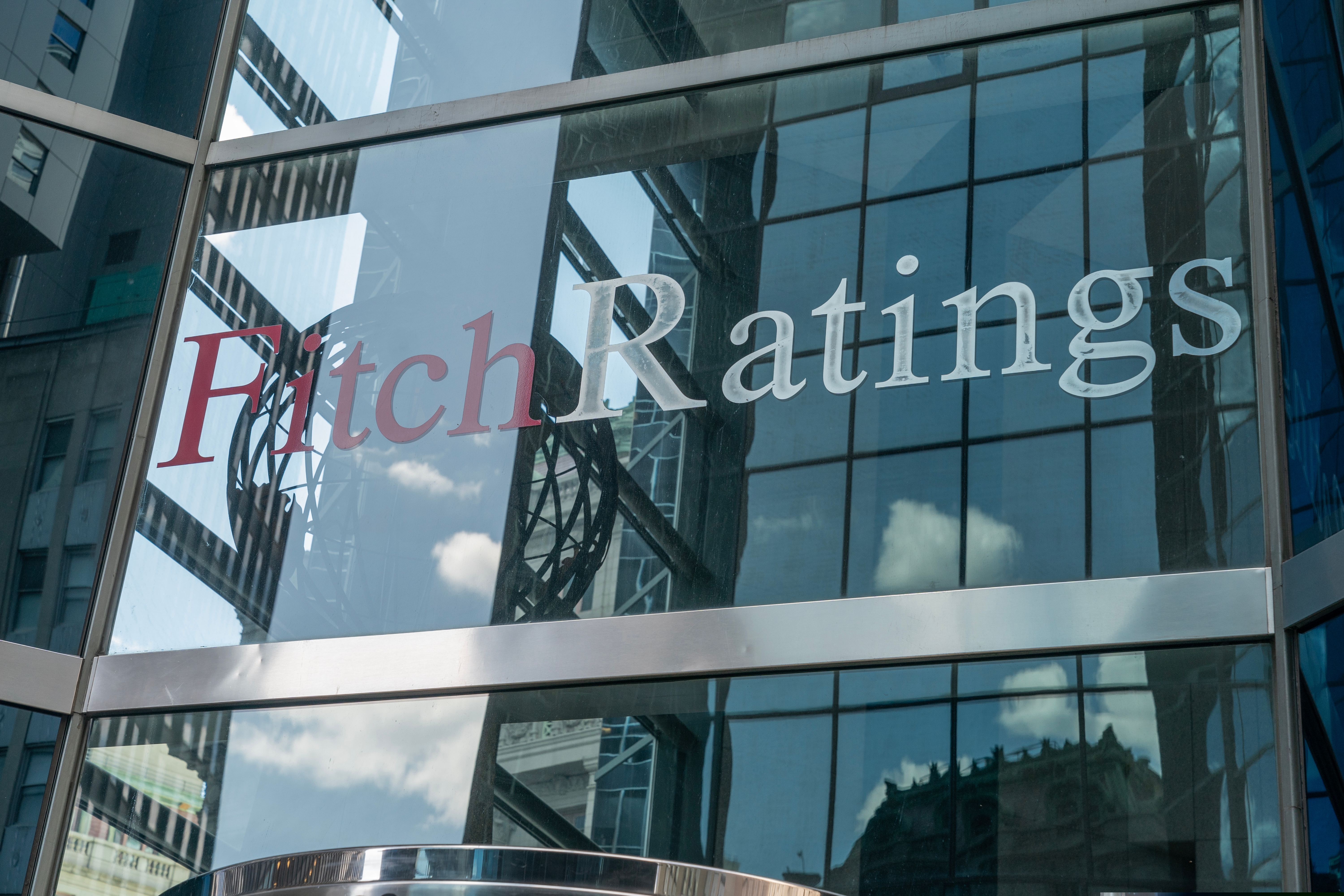 View,Of,Fitch,Rating,Headquarters,In,New,York,On,August