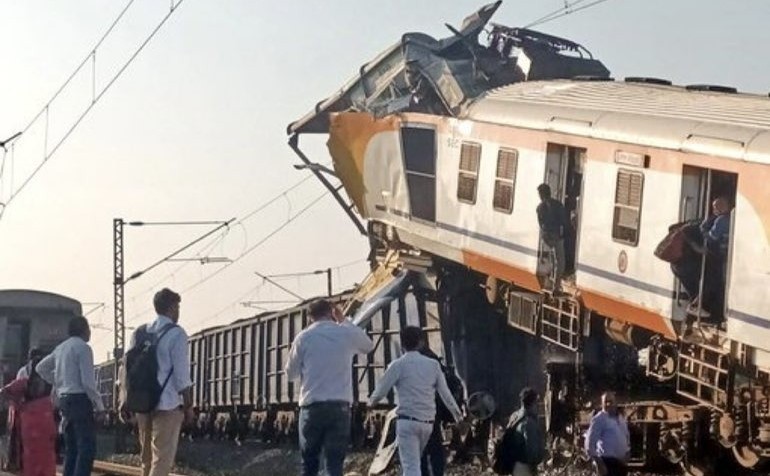 Accident feroviar în India/ Foto: X