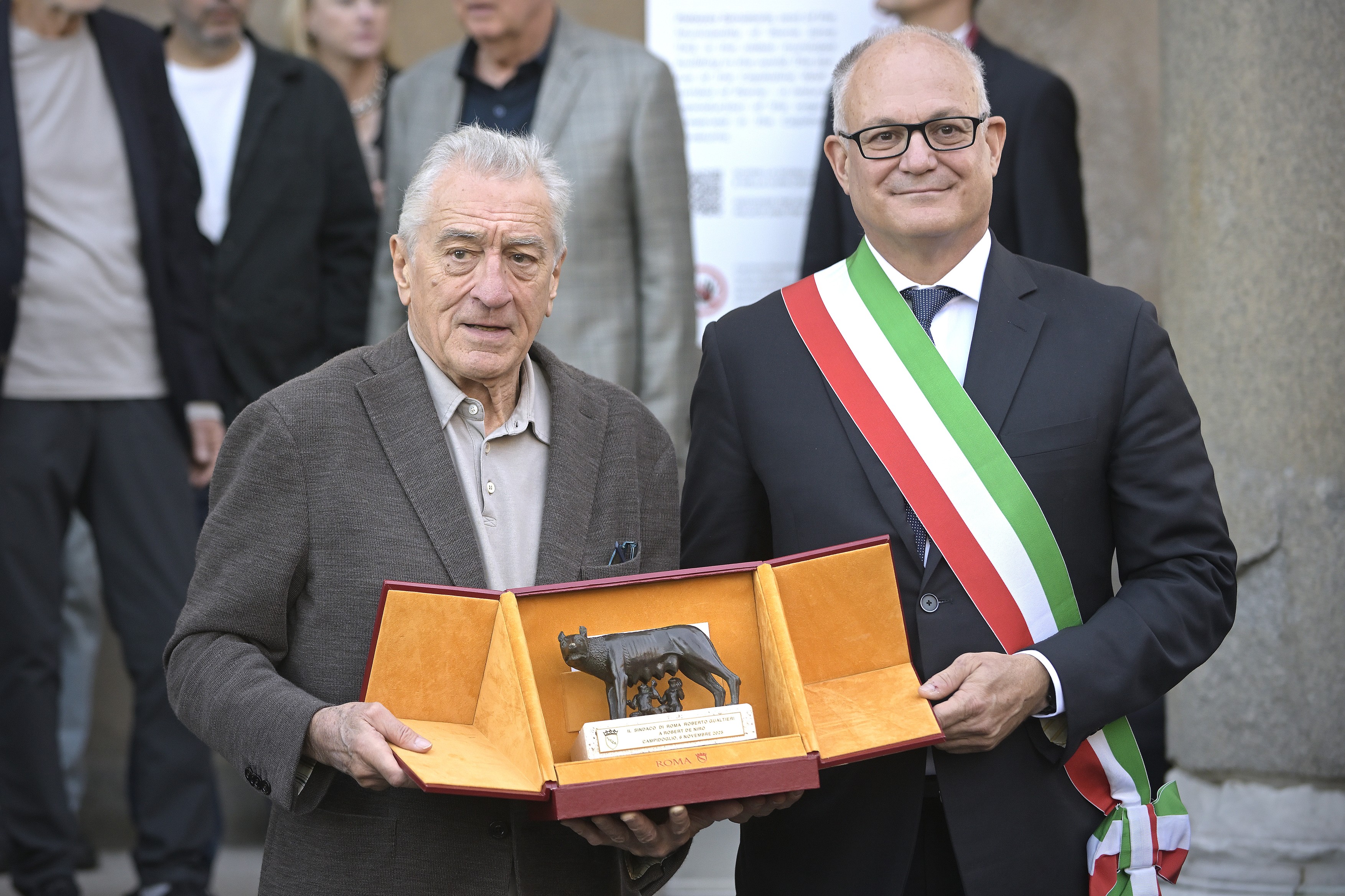 Robert De Niro-Celebrity Sightings In Rome