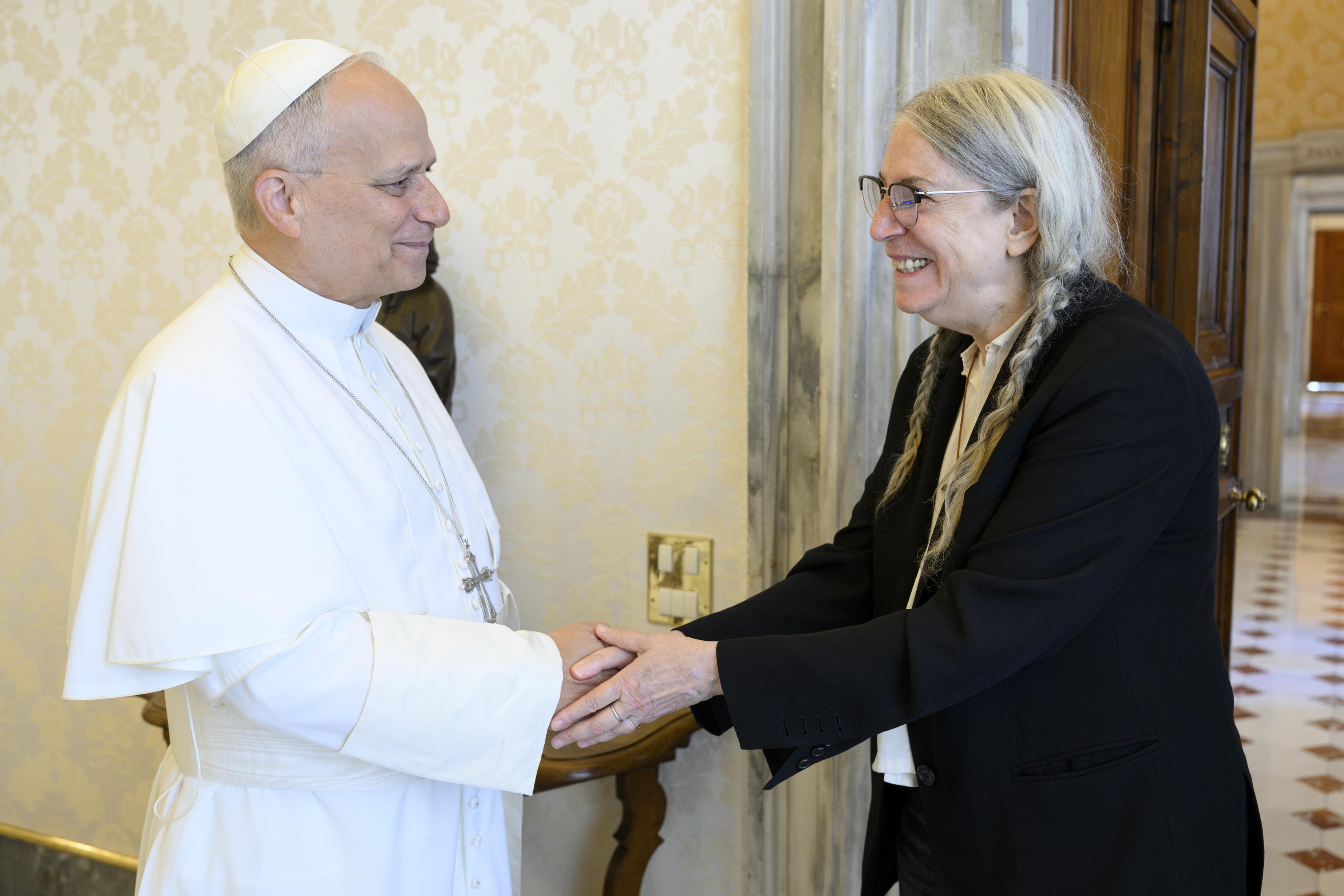 Vatican, Rome: Pope Leo XIV Receives Patricia Lee "Patti" Smith