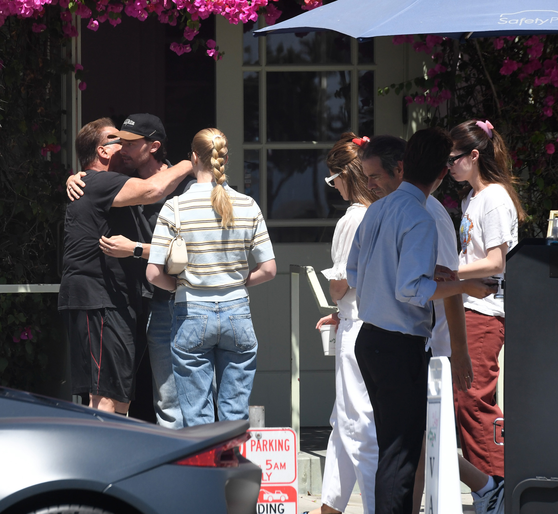 EXCLUSIVE: Arnold Schwarzenegger Spotted Heading to a Birthday Dinner With Family in Los Angeles