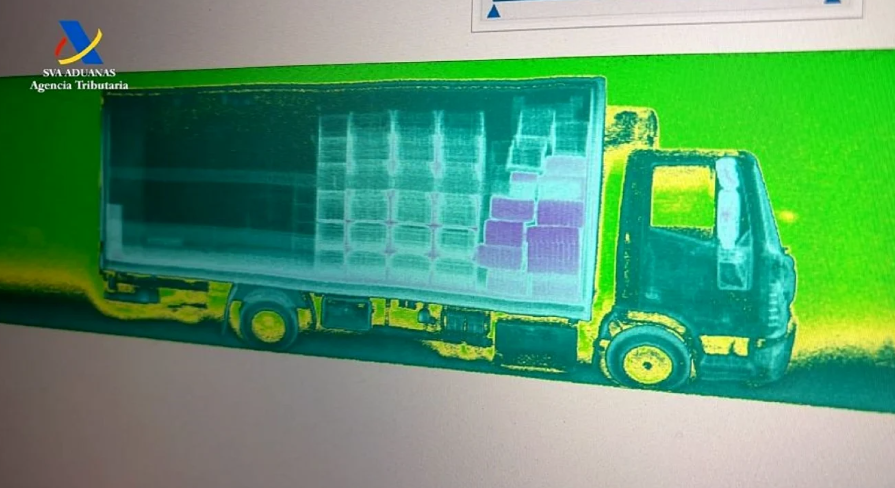 cocaina in camion