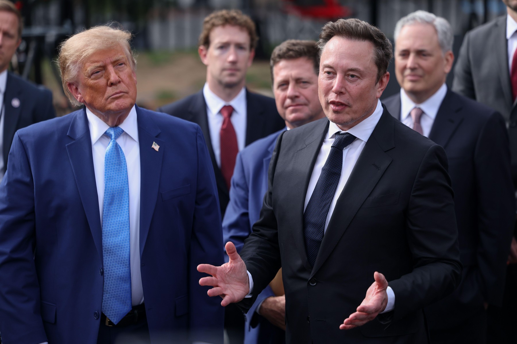 elon musk si donald trump